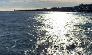 Ford F-150 Floats Out to the Inlet