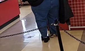 Strange Sight While Shopping at a Thrift Store