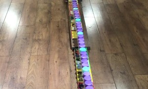 110 Cup Ping Pong Ball Trick Shot