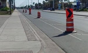 Sound of Space X SN9 Explosion Rumbles Down Street