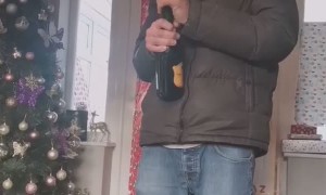 Popped Cork Flies at Eyes