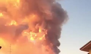 Mount Etna in Sicily erupts with jaw-dropping results