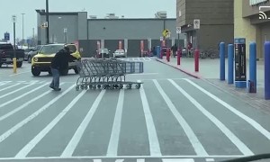 Slippery Time in Parking Lot