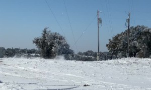 Ice Falling from a Communications Tower
