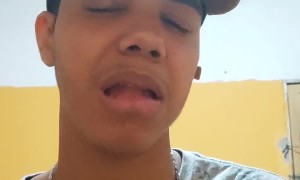 Cockroach Surprises Guy Finishing Snack