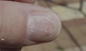 Fingernail Goes for a Drive