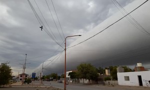 Unique Storm Cloud Coming In