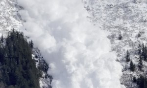 A Beautiful Demonstration of Avalanche Control