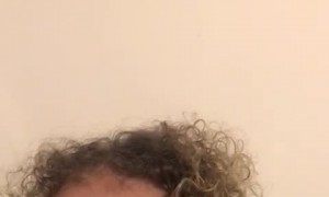 Kiddo Struggles to Stay Awake While Eating Ice Cream