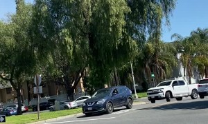 Smoke Clouds Rise from Firework Explosion in Ontario, California