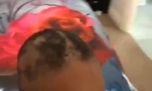 Kiddo Decides to Give Himself a Haircut