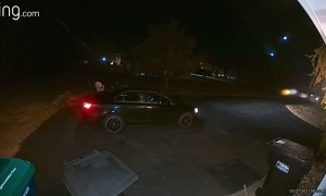 Security Camera Captures Meteor Flashing Through the Night Sky