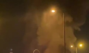 Short Circuit Turns Parked Car into Ashes