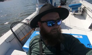 Fisherman Hooks Huge Crocodile