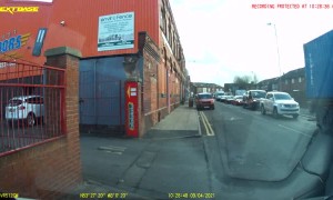 Close Calls in Crowded Street