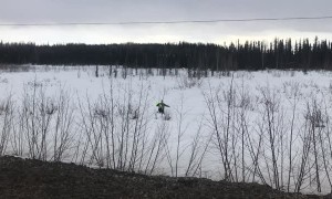 Kind Man Rescues Injured Eagle