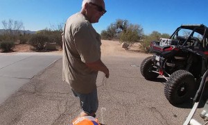 Dirt Bike Rider and Angry Motorist Come to Blows