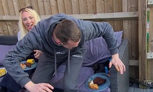 Dude Bamboozled at Family BBQ