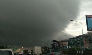 Storm Stretches Across the City