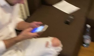 Cute Kitty Shows off Some Billiard Skills