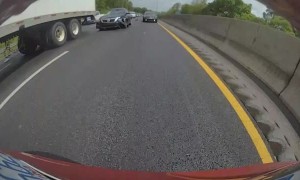 Car Semi Crushed After Swerving Underneath Tractor-Trailer