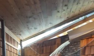 Heavy Rainfall in Austin Causes Gutters to Fall