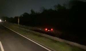 Uber Driver Driving on Wrong Side of the Road