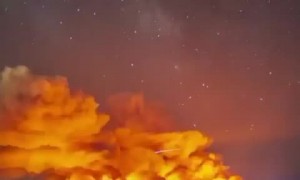 Hauntingly mesmerizing time lapse of California wildfires 