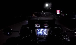 Motorcycle Has Head on Collision With Pickup Truck