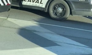 Highway Chase in Quebec