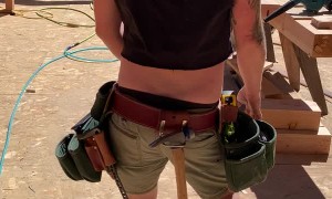 Hammer Trick Horseshoes Tool Into Holder