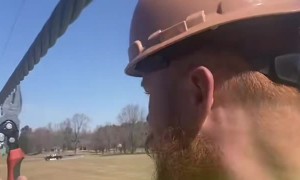 Linesman Plays with Pliers