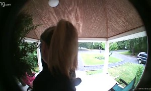 Storm Gives Wife a Good Scare