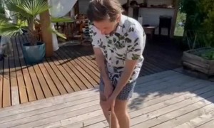 A Special Way to Serve Ice Cubes