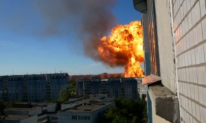 Gas Explosion in Novosibirsk, Russia