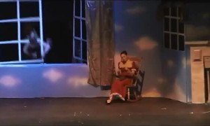 Peter Pan Crashes Through the Window