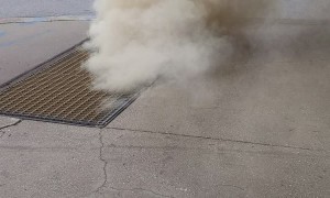 Underground Transformer Fire Smokes Out City Intersection