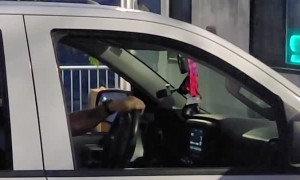 Family Surprises Dad with Exorcist Taped to Backup Cam