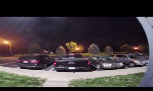 Alleged Car Thief Caught in the Act by Ring Camera