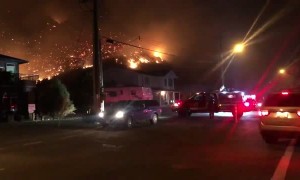 Horrific wildfire threatens city of Kamloops in British Columbia