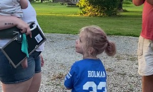 Man's Emotional Reaction to New Puppy