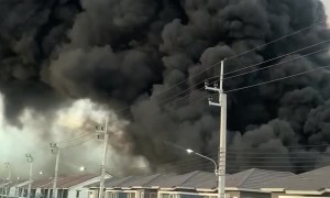 Aftermath of Chemical Plant Explosion in Bangkok