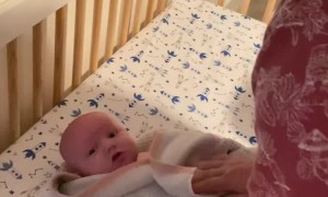 Daddy Station Routine Prepares Baby for Sleep