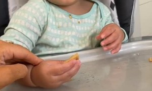 Toddler Shows Mom Sass at Mealtime