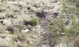 Flash Flood in Moab Takes Over Empty River Bed