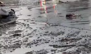 Tornado Destroys Car Dealership