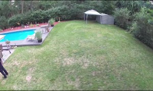 Dog Breaks Through Fence, Charges Neighbors