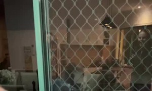 Baby Doesn't Want to Share Food