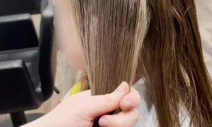 Knotted Hair Saved by Talented Hairdresser