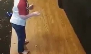 Toddler Tips Couch in Show of Strength